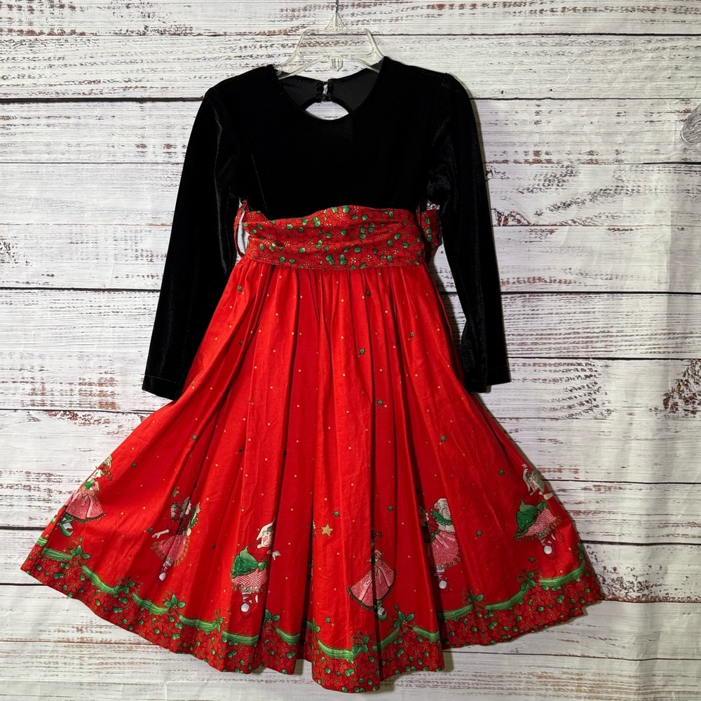 Vintage 2004  Sweet Ballet Christmas All In A Row  Holiday Dress